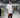 T-shirt eff. filo di scozia bianca