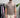 T-shirt effetto filo di scozia moka