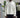 Maglione mezza zip bianco