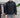 Maglione nero mezza zip
