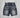 Denim shorts “Marble”