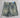 Denim shorts acid wash