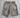 shorts con lacci marrone