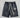 shorts con lacci nero