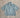 Camicia semitrasparente celeste crop