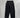 Pantalone in viscosa con pence nero