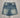 Denim shorts blue