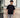T-shirt regular fit nera