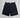 Denim shorts “pitch black”