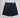 Denim shorts “pitch black”