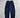 Pantalone balloon misto lino blu