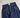 Pantalone balloon misto lino blu