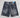 Denim shorts marbled