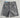 Denim shorts grigio